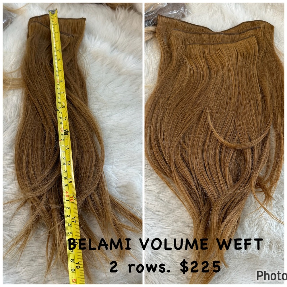 BELLAMI Brown Hair Extensions Volume Weft